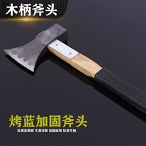 Covered plastic wood handle Reinforced multifunctional chopping bone chopping wood axe carbon steel forged for home opening multipurpose hammer axe