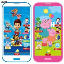 2021 new childrens mobile phone toys children fake phone simulation model early education touch screen charging girl boy