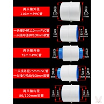 Check valve toilet exhaust fan check valve bath vent toilet exchange pipe back anti-smell valve 80