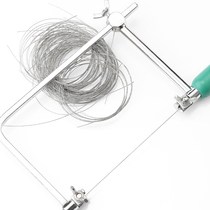 Ultra-fine carborundum cutting wire wire saw blade Handmade Emery Jade saw blade amber beeswax cutting wire saw blade