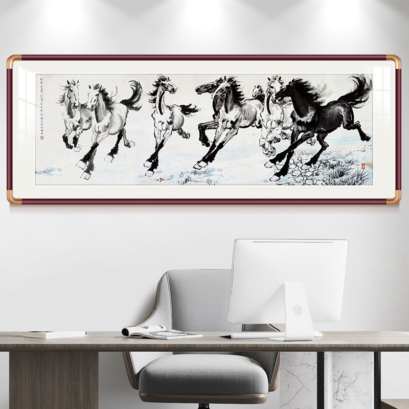 徐悲鸿八骏图挂画-徐悲鸿八骏图挂画促销价格、徐悲鸿八骏图挂画品牌- 淘宝