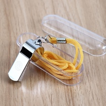 Whistle referee coach special whistle outdoor survival high-pitch high volume basketball professional training Metal Childrens whistle