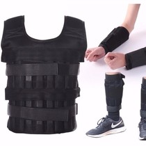 2021 invisible weight-bearing leggings tie hands sandbag leggings lead block steel plate adjustable running sport breathable sandbag men