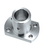 Pair of edge flange optical axis fixed seat aluminum alloy guide rod support seat optical axis fastener round bar clamping seat STHC