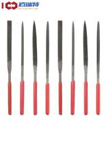 File set woodworking polishing tool small contusion knife steel file metal triangle semicircle mini plastic file