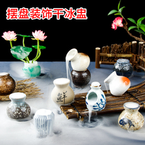 Pendboard Sabre decoration ornaments Japanese sabre can be placed in dry ice Cup Small Pot Pot Pot Cup creative plate decoration embellishment posture