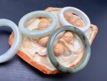 Jade Beautys jade bracelet RMB15  drain the new number to spread the natural jade fidelity
