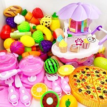 House Cheerle Childrens Toys Boys Baby Toys Girls Baby Vegetables and Fruit Simulation Toys Kitchen