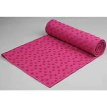 Hot sale Plum Blossom Point yoga towel yoga carpet yoga mat non-slip machine washable towel blanket thickened yoga towel