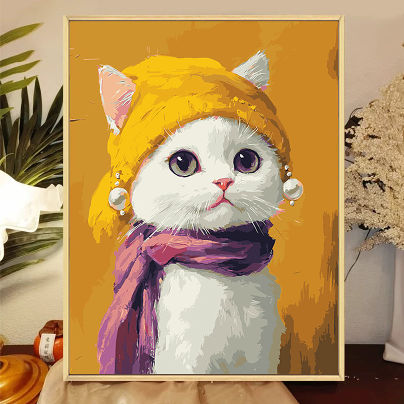 数字油画猫-数字油画猫促销价格、数字油画猫品牌- 淘宝