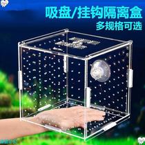 FISH TANK PROTECTION SMALL FISH ISOLATION CASE PARTITION MESH JUVENILE LARGE FISH ISOLATION PLATE SIZE NUMBER HATCHBOX BREEDING BOX MINI OVERHANG