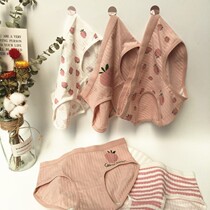 Underpants female cotton graphene students Purse Hip full cotton crotch Girls cute Korean version Girl Triangle Pants