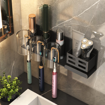 Toothbrush shelving light lavish toilet free of punch mouthwash cup dental cup wall-mounted containing box electric toothbrush shelf