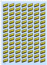 81627 full plate adhesive unproportionate NAVI signature nameplate water sticker model keyboard mouse transfer