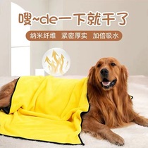Pet towels super absorption speed dry dog cat special gold and toilet towel super-strong bath towel bath
