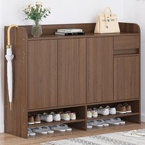 Home Shoe Cabinet Containing Theyware Provincial Space Multifunction Large Capacity Multilayer Xuan Closing Cabinet Balcony Containing Cabinet Wood Color