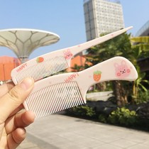 Small Baby Special Comb 2 Dress Baby Cartoon Fruit Plastic Comb Students Flat Comb and Comb Children Zou