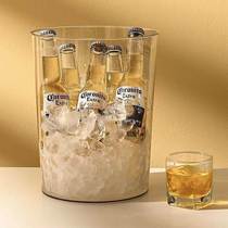 Ice bucket bar acrylic restaurant household ice bucket transparent plastic ice bucket KTV commercial ice bucket