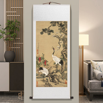 松鹤延年绢本挂画-松鹤延年绢本挂画促销价格、松鹤延年绢本挂画品牌- 淘宝