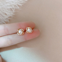Ottles discount store online clear cabin pick up drain 18k gold inlaid drilling ear nail Outlets refined womens accessories tennis red