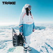 TRAKE22 New Pint Ski Suit Suit Small Libyan Tide Single Double Board Blouse Male Ski Full Professional Equipped Woman