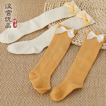 Girl stockings spring and autumn childrens gas-powder socks baby stockings in baby baby baby