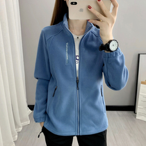 Classic caught a jacket woman thickened granule coat in autumn and winter home leisure sweater outdoor sports suit
