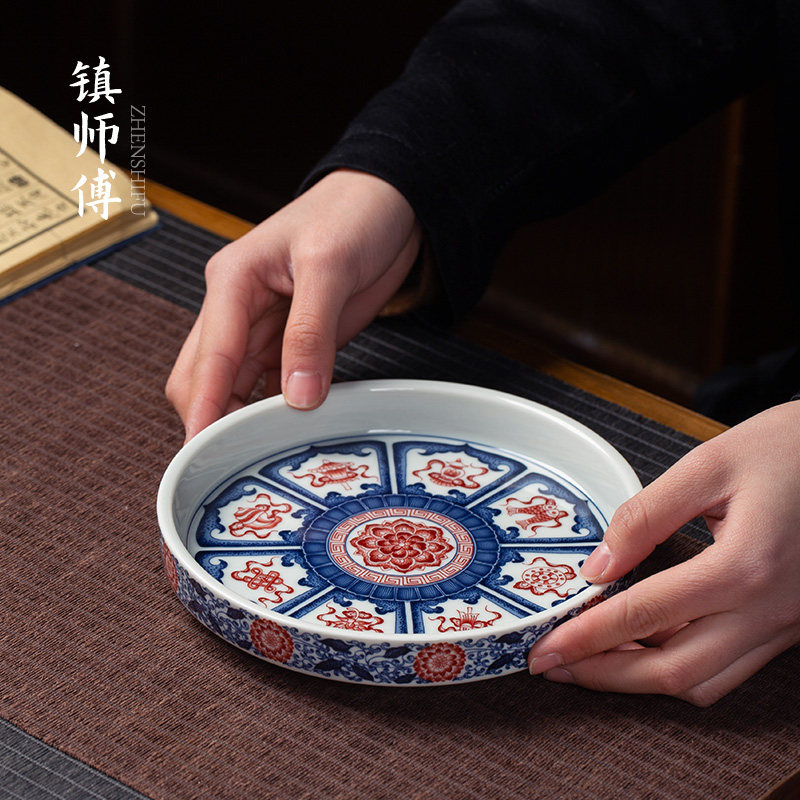 青花釉里红壶承-青花釉里红壶承促销价格、青花釉里红壶承品牌- 淘宝