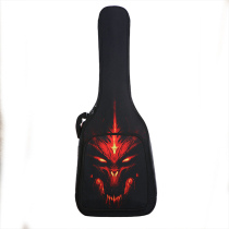 Personality Thickened Folk Acoustic Guitar Bag 40 41 Inch Universal Guitar Bag Cover Shoulder Guitar Bag