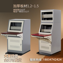 Installation Industrial Console Security Monitoring Cabinet Embedded Operating Table Two-joint Monitoring Operating Table