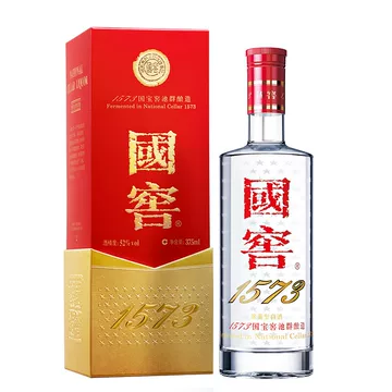 国窖52度1573专供礼盒装酒(52%) 375ml_375ml_国窖