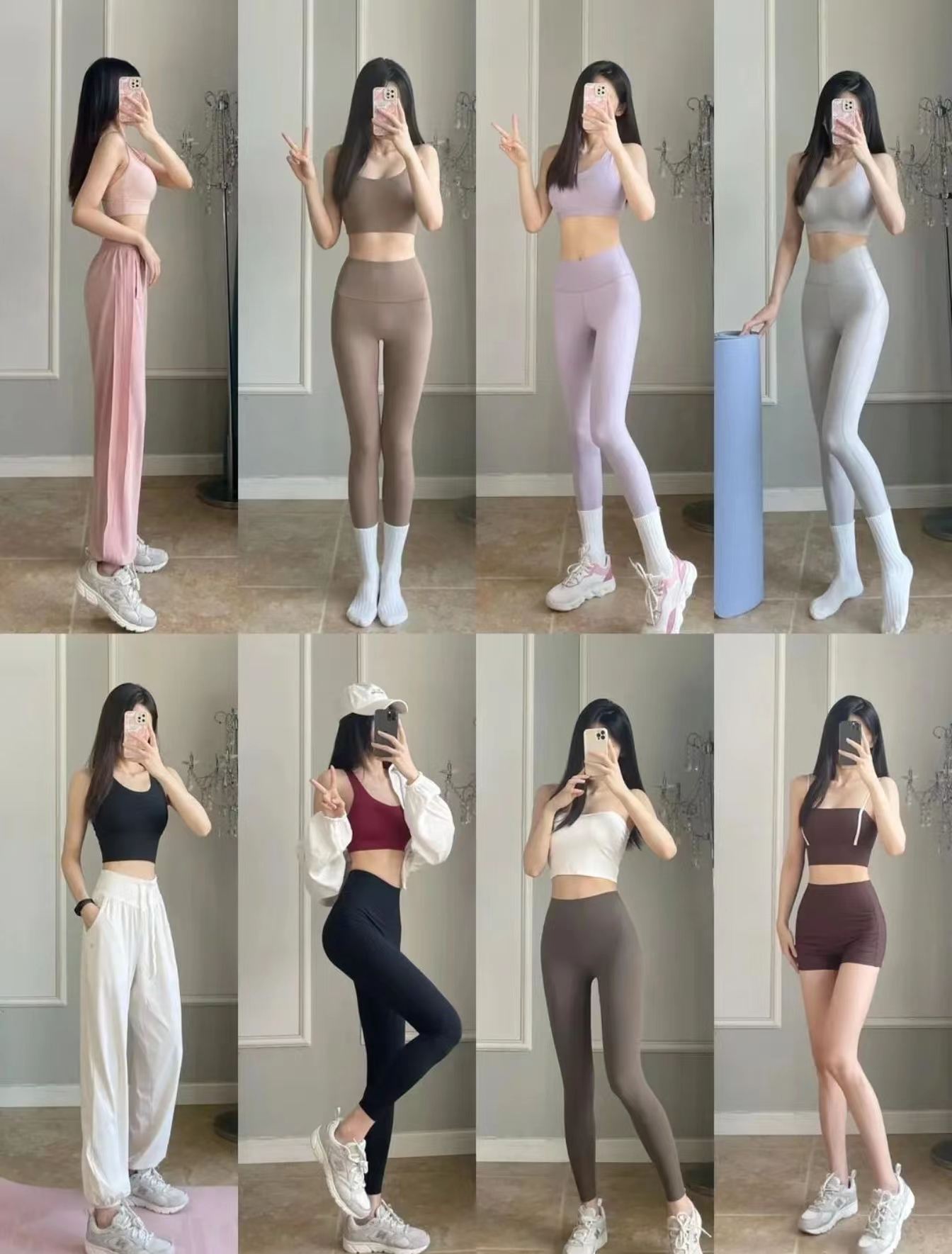 Yoga and fitness clothing live streaming is exclusive, non refundable, non exchangeable, and does not have shipping insurance