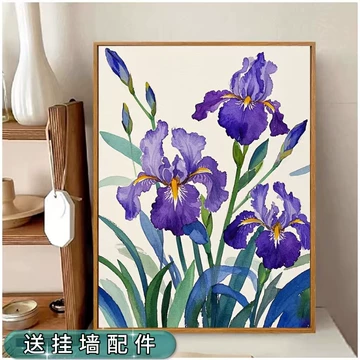 『花』油彩画 油彩画荷花品牌及商品- 京东