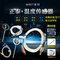 CHINT Thermocouple K type E type spring type temperature sensor Thermostat probe Thermal resistance Screw type sensor