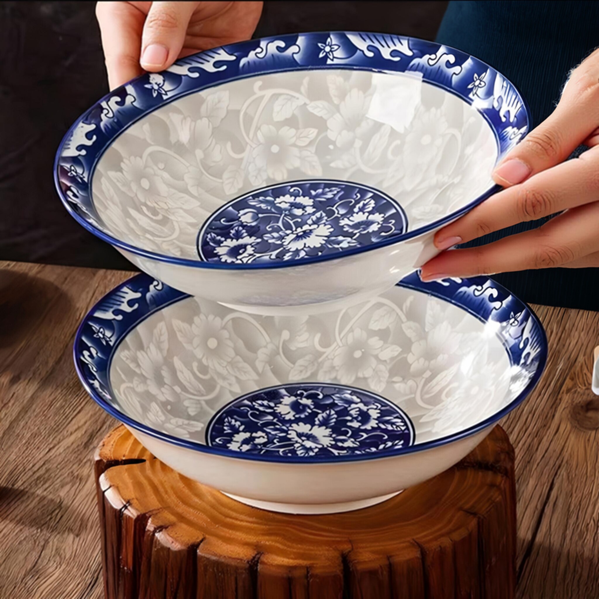 青花湯碗！ 8寸青花瓷汤碗-8寸青花瓷汤碗促销价格、8寸青花瓷汤碗品牌- 淘宝