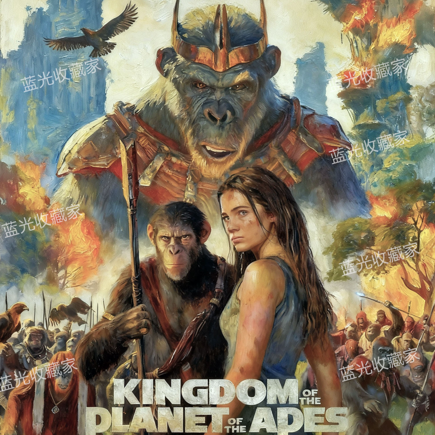 伤疤只会使人更加强大。——《猩球崛起2》 Catching flights and feelings 🛫 ❣️blessed 謝謝2025, image size:1500x1500