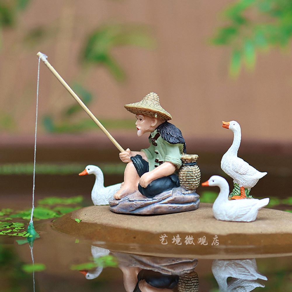 钓鱼老翁摆件-钓鱼老翁摆件促销价格、钓鱼老翁摆件品牌- 淘宝