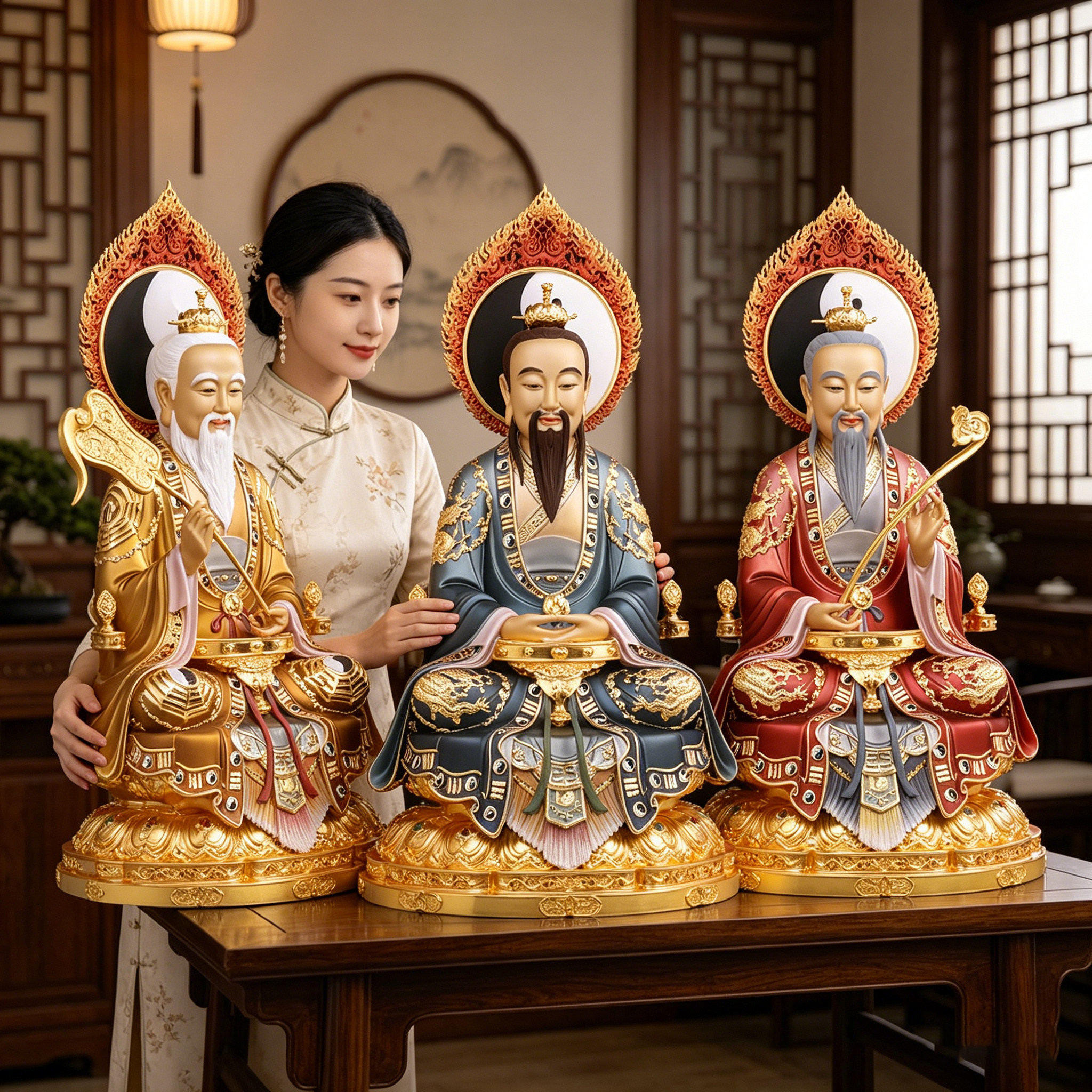 三清神像铜-三清神像铜促销价格、三清神像铜品牌- 淘宝