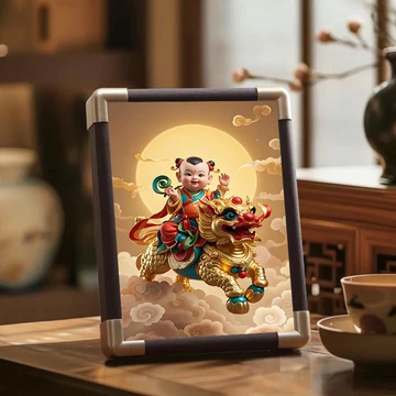 中国　粉彩　麒麟童子　置物ペア　送料込み250605 楽天市場】作家物○白磁麒麟大型置物○片方のキバが欠損 | 高さ48.5cm