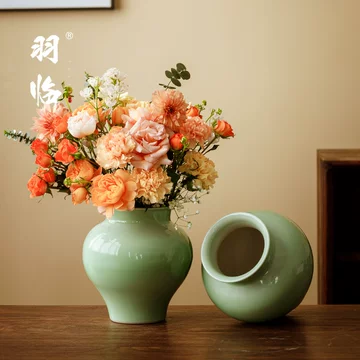中国，景德镇，青白釉風景画花瓶 景德镇青釉花瓶-景德镇青釉花瓶促销价格、景德镇青釉花瓶品牌- 淘宝
