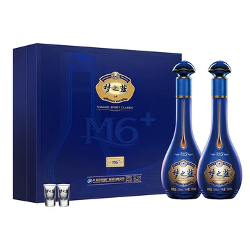Amazon.co.jp: 夢之藍 M6+ 52度 550ml □洋河大曲の幻の白酒15年