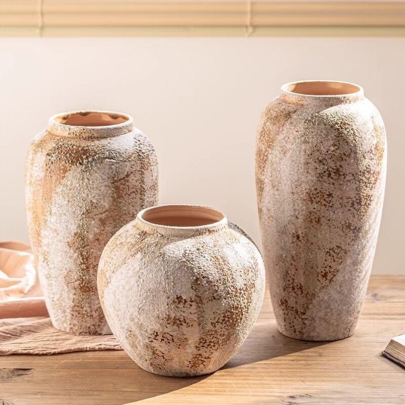 侘寂风粗陶花瓶-侘寂风粗陶花瓶促销价格、侘寂风粗陶花瓶品牌- 淘宝