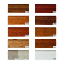 Wood baseboard Jane European living room environmentally friendly flooring General paint baseboard decor qiang jiao xian White tie jiao xian