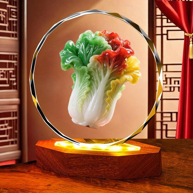 白菜水晶摆件-白菜水晶摆件促销价格、白菜水晶摆件品牌- 淘宝