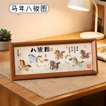 八骏图摆件-八骏图摆件促销价格、八骏图摆件品牌- 淘宝