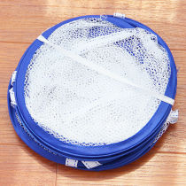 Folding clothes basket clothes net drying net clothes tiled net bag drying socks artifact sweater special drying rack