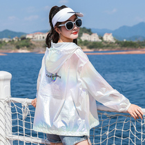 Maje moscoloni sunscreen clothes womens long-sleeved 2021 summer new loose thin section wild sunscreen shirt jacket