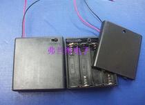 Section 4 No. 5 Series 6V battery box with wire 15CM fully sealed with cover with switch