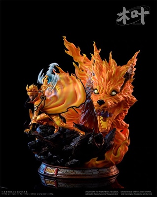 taobao agent Muye Studio Four Wars Series Nine Lama Naruto Hands Statue