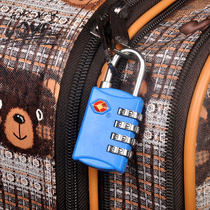  Just TSA password lock Backpack bag zipper suitcase Suitcase trolley case TSA customs small password lock